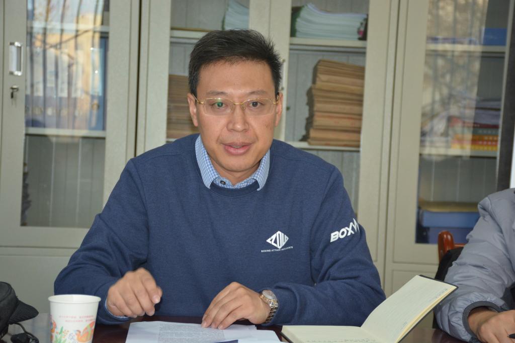 副经理陈于柱教授讲授第三次党课